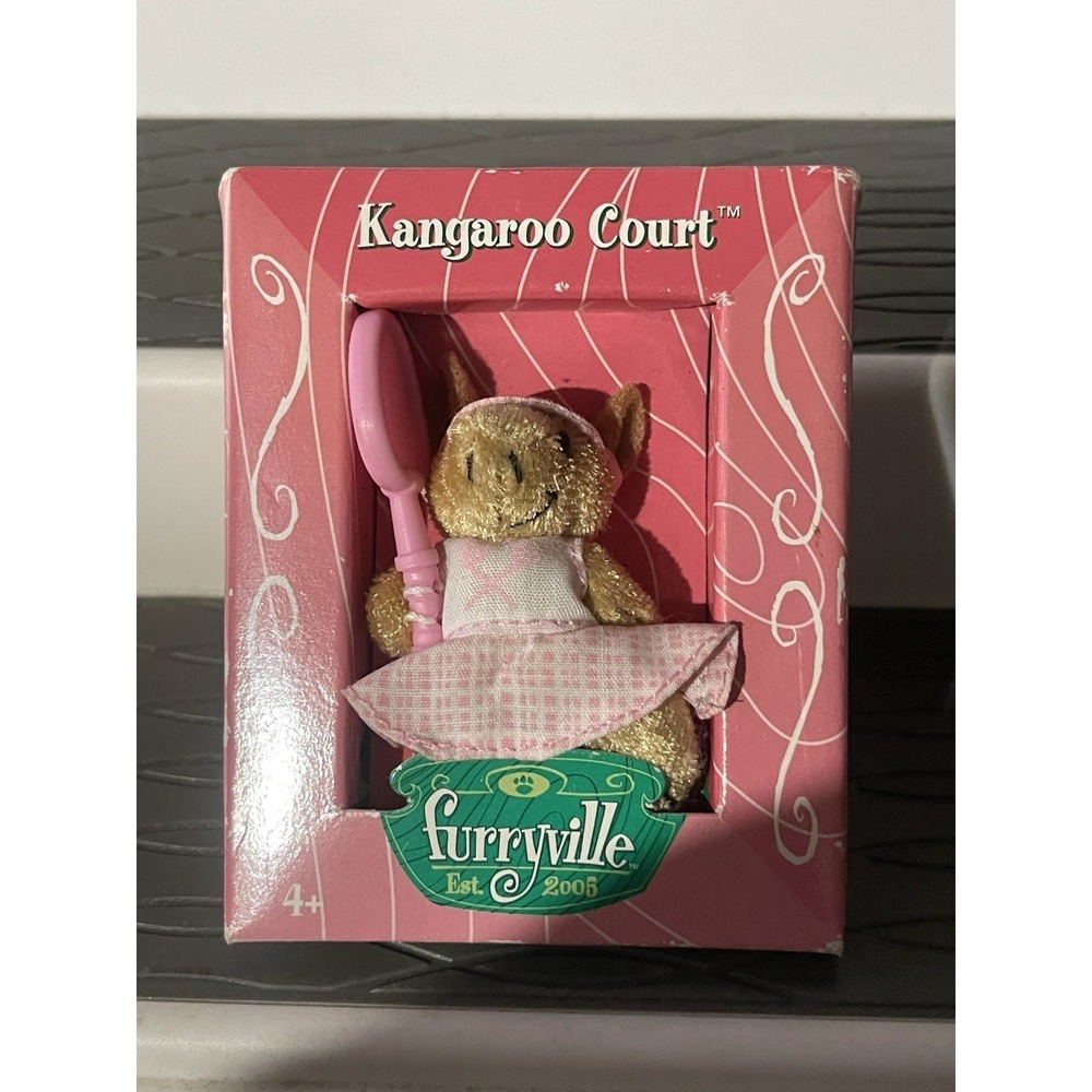 Furryville Kangaroo Court Figure by Mattel new in box NIP